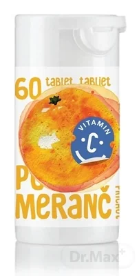 RAPETO C Vitamín 100 mg - príchuť pomaranč 1×60 ks, výživový doplnok