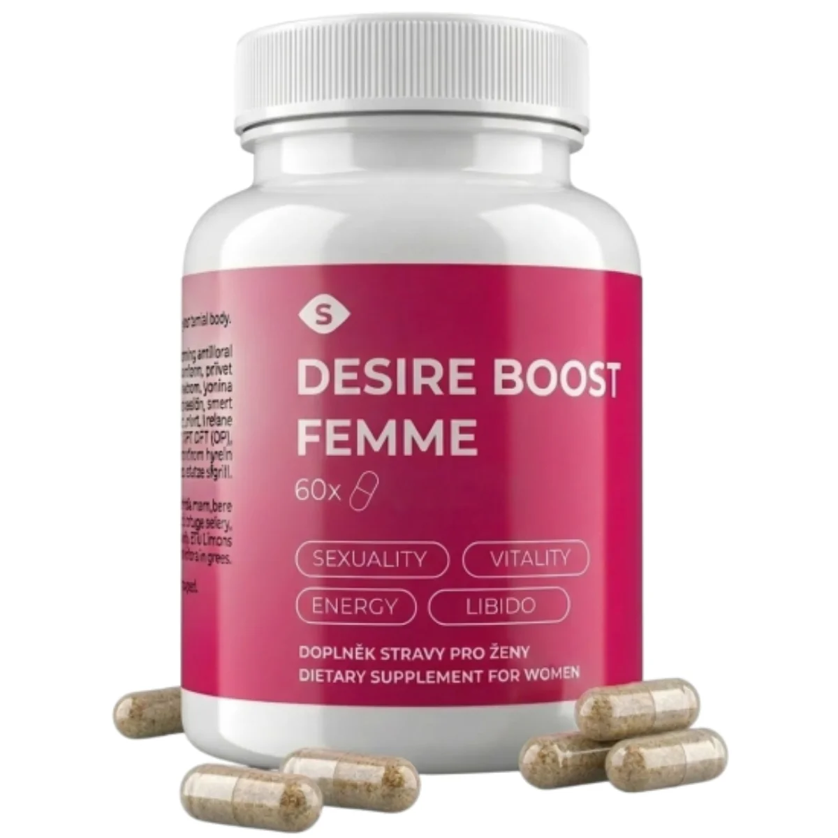 Desire Boost Femme – doplnok stravy pre ženy (60 kapsúl)