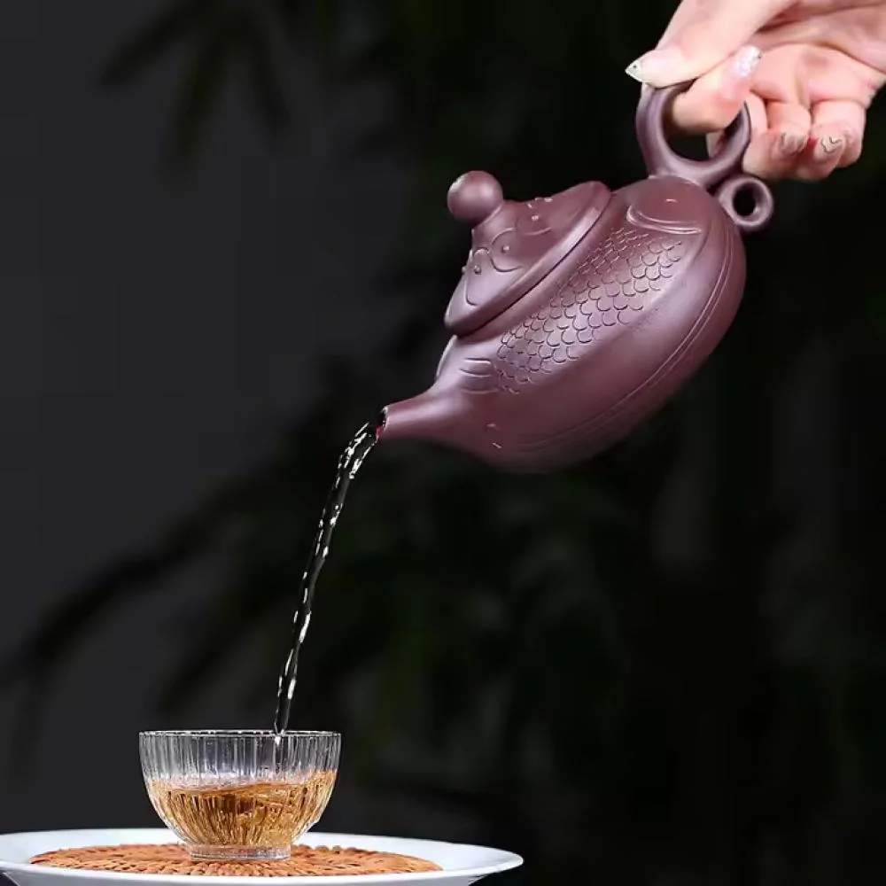 Čajník - Hnedá yixingská hlina, 180 ml