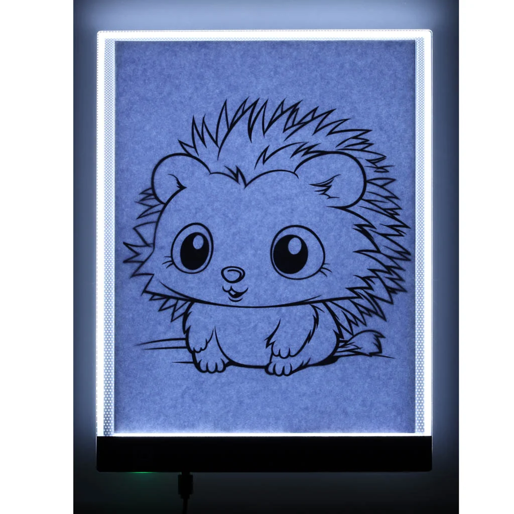LED kresliaca tabuľa na prekresľovanie A4, USB