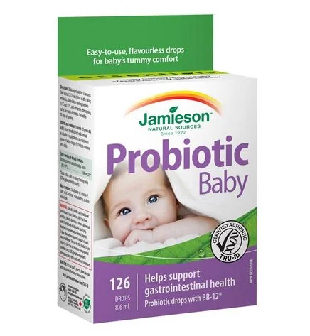 JAMIESON PROBIOTIC BABY 1×8,6 ml, zmes bakteriálnych kultúr