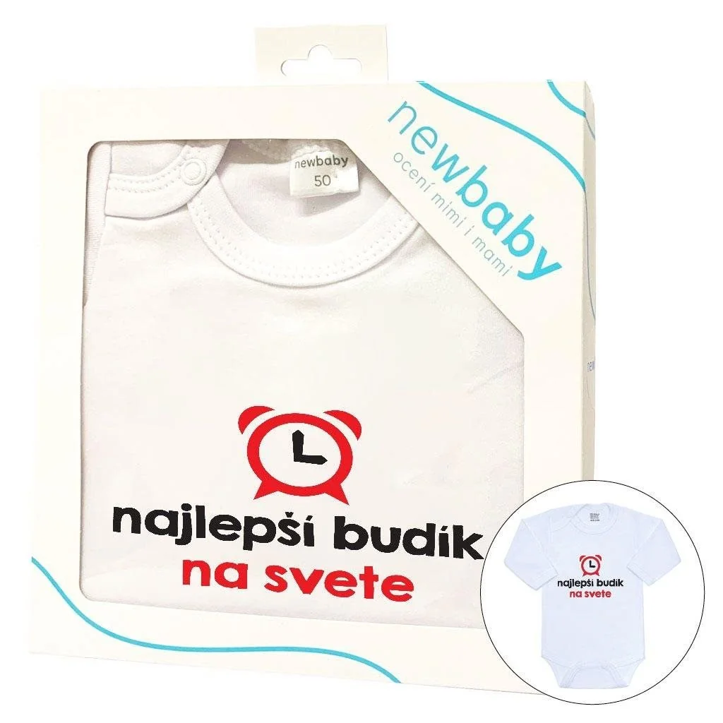 Body s potlačou  Pardon tati,... máš šéfov dvoch! - darčekové balenie, vel. 80 (9-12m) 