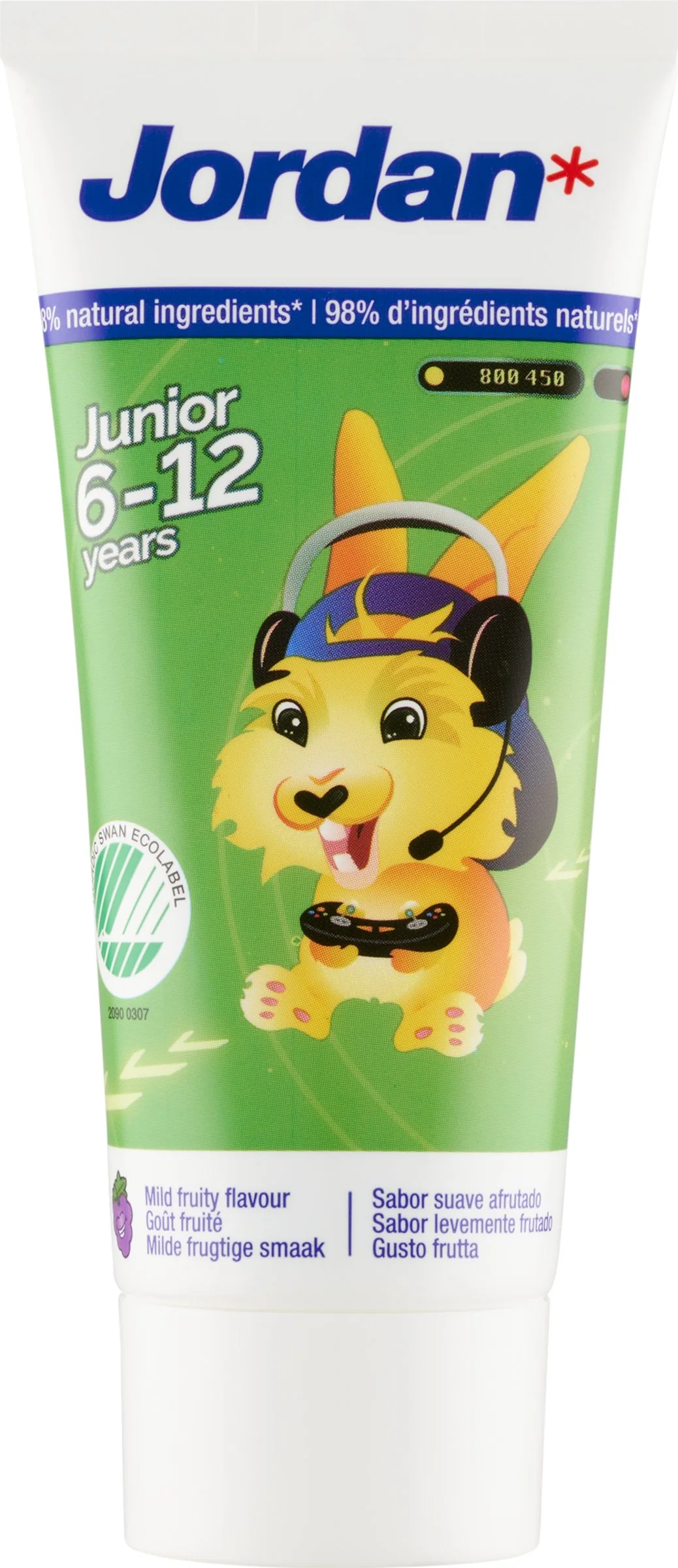 Jordan detská zubná pasta Junior 50 ml