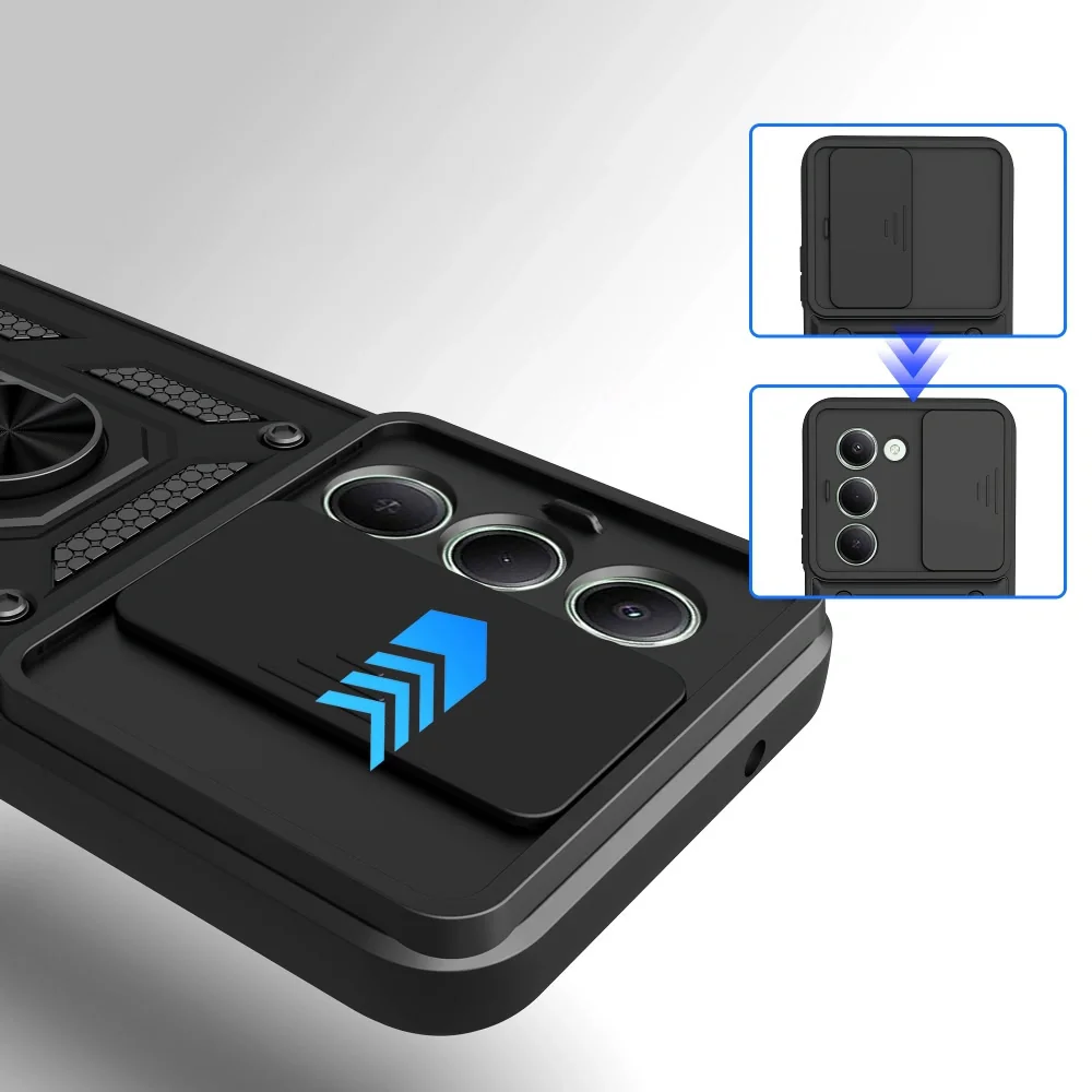 Tech-Protect Camshield kryt na Xiaomi Redmi 15 4G / 5G, čierny