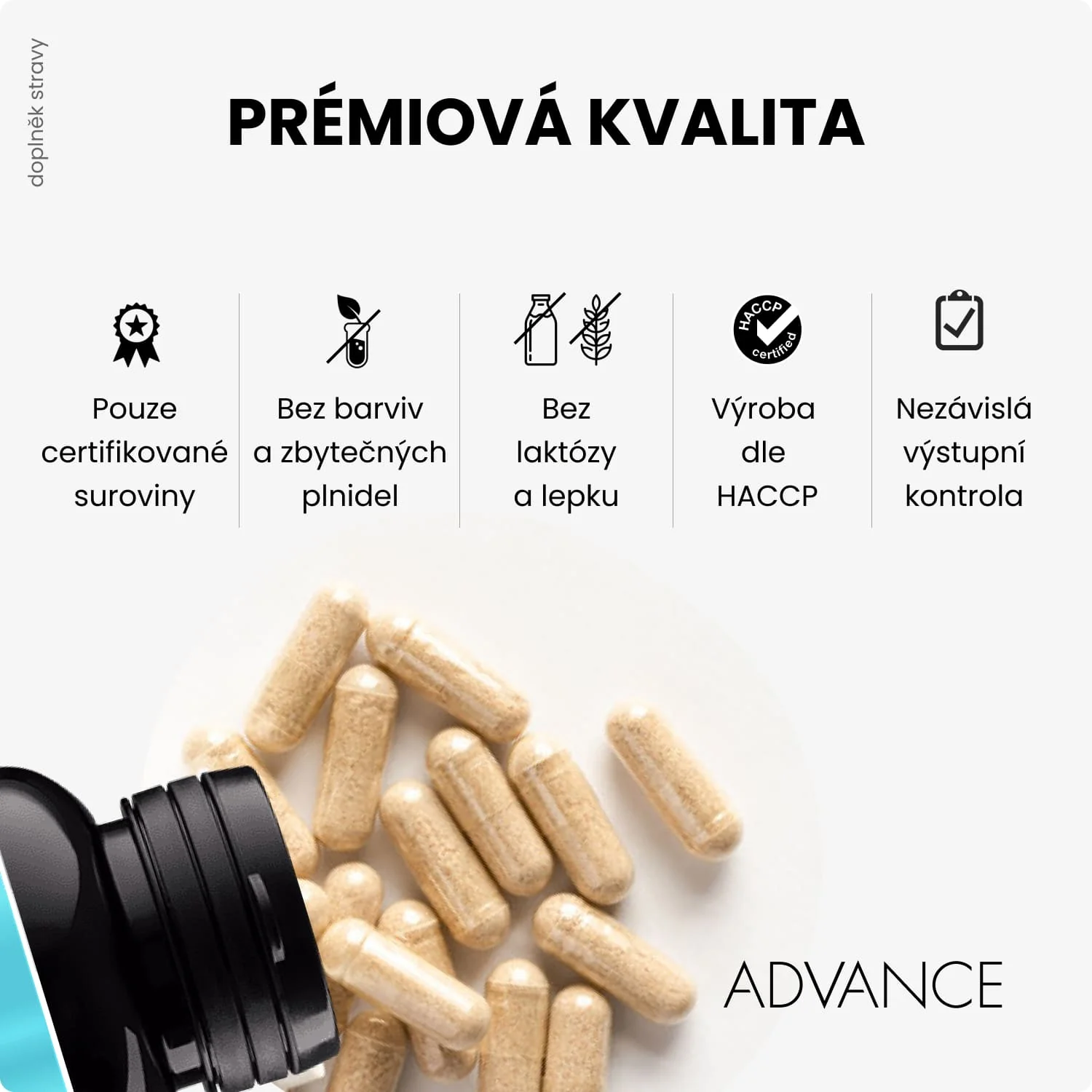 ADVANCE Calmin 60 kapsúl 1×60 cps, výživový doplnok