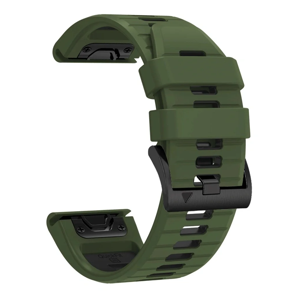 Tech-Protect IconBand remienok Garmin QuickFit 22mm, green / black