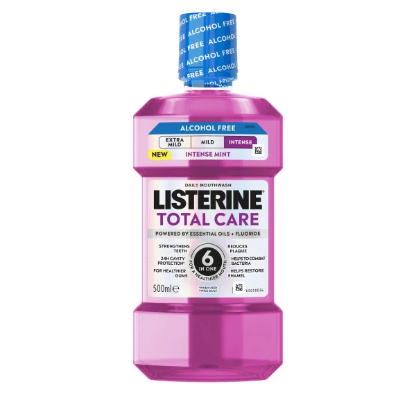 LISTERINE® TOTAL CARE INTENSE BEZ ALKOHOLU 500 ml