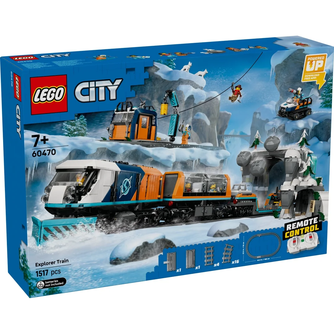 LEGO® City 60470 Polárny expres pre prieskumníkov Arktídy