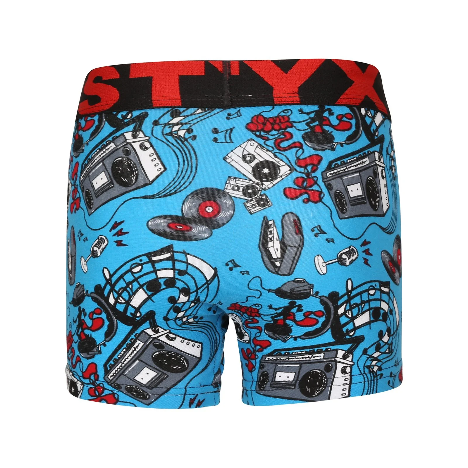 Detské boxerky art športová guma hudba (GJ1558) 6-8 rokov