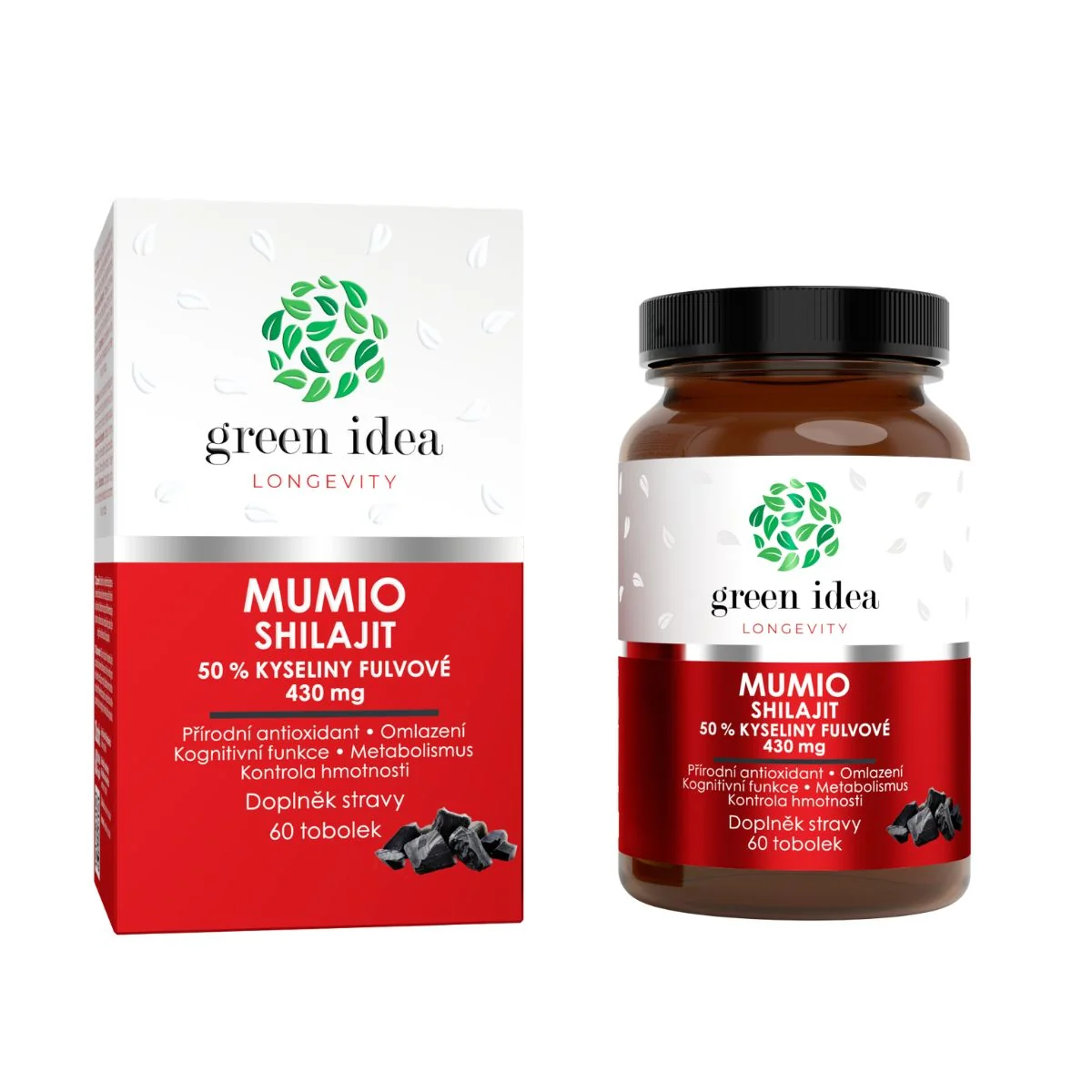 Mumio - Shilajit - kapsuly 60 ks - Green idea