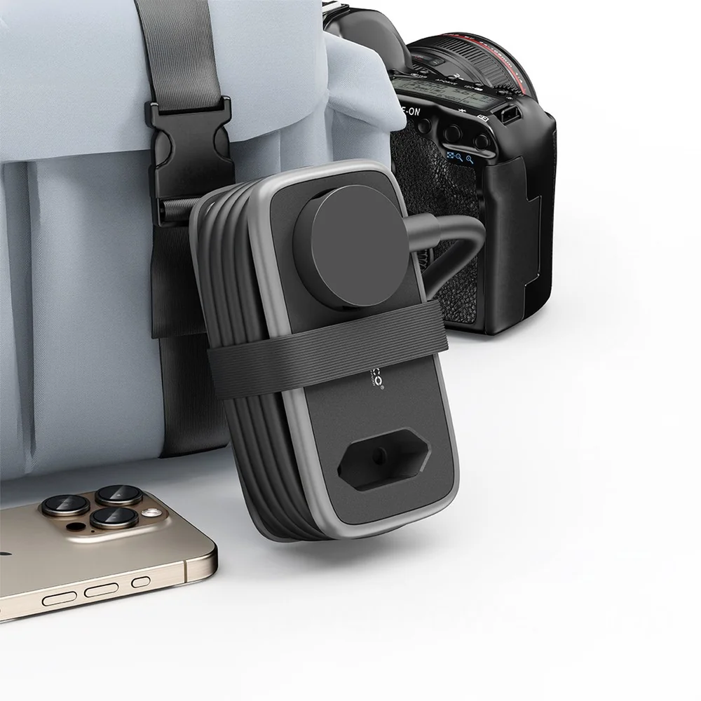 Orico APP predlžovacka 5in1 2x USB-A / 1x USB-C / 2x AC 15.5W, čierna