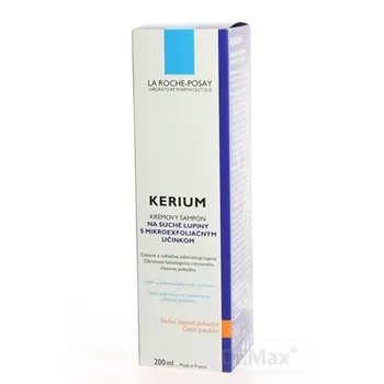 LA ROCHE-POSAY Kerium Krémový šampón na suché lupiny 200 ml 1×200 ml, šampón