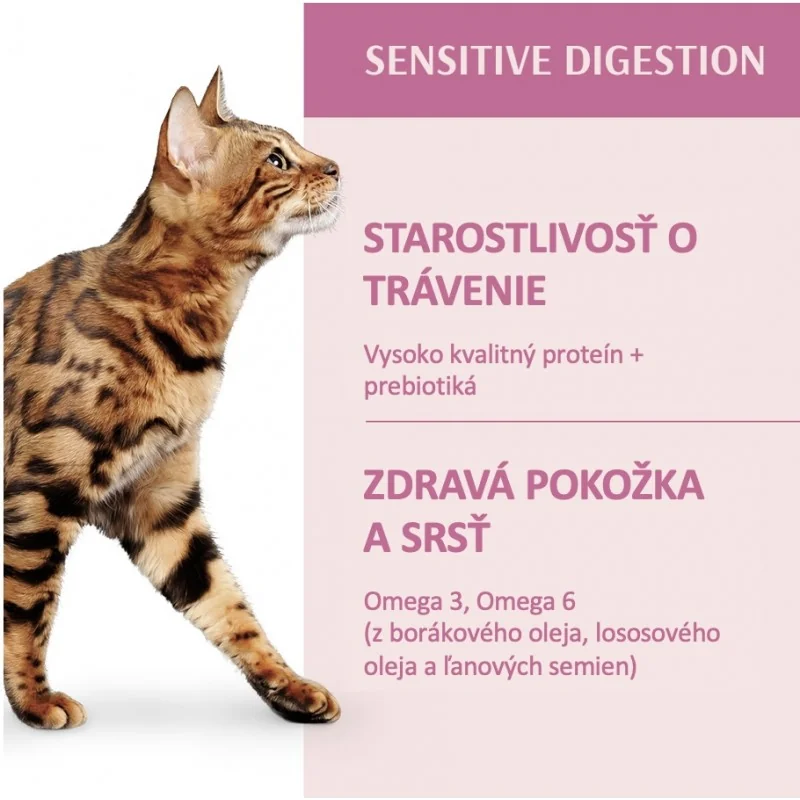 OPTIMEAL™ Superpremium pre dospelé mačky s citlivým trávením s jahňacim mäsom 4 kg (5605)
