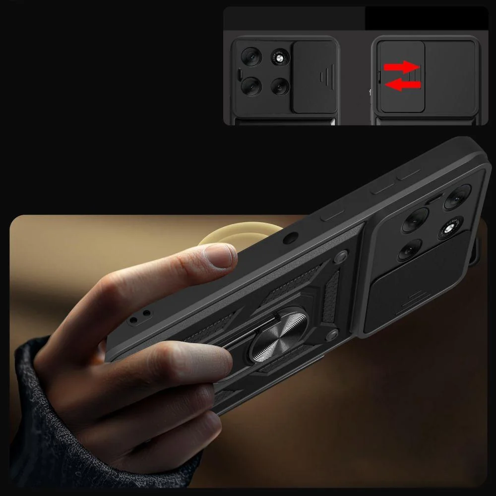 Obal Tech-Protect CamShield Pro pre Motorola Moto G86 Čierna
