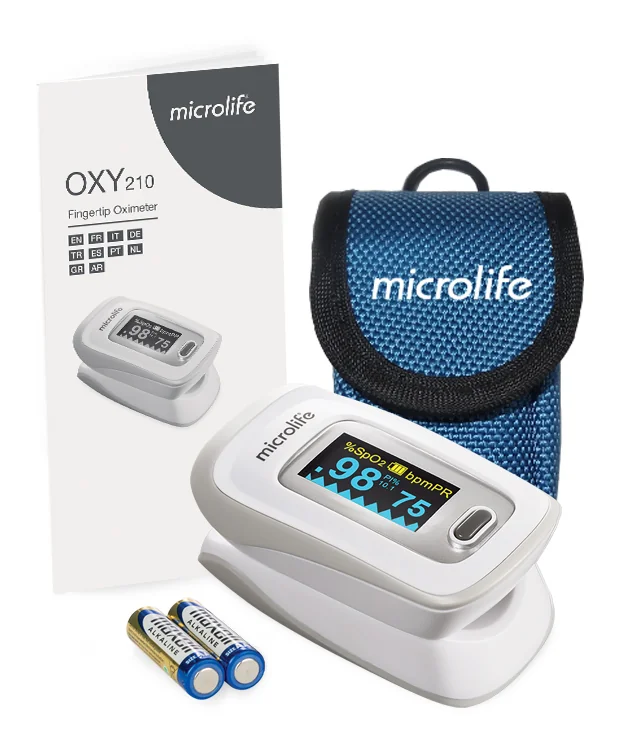 Microlife Oxymeter Pulzný OXY 210 1×1 ks, pulzný oxymeter