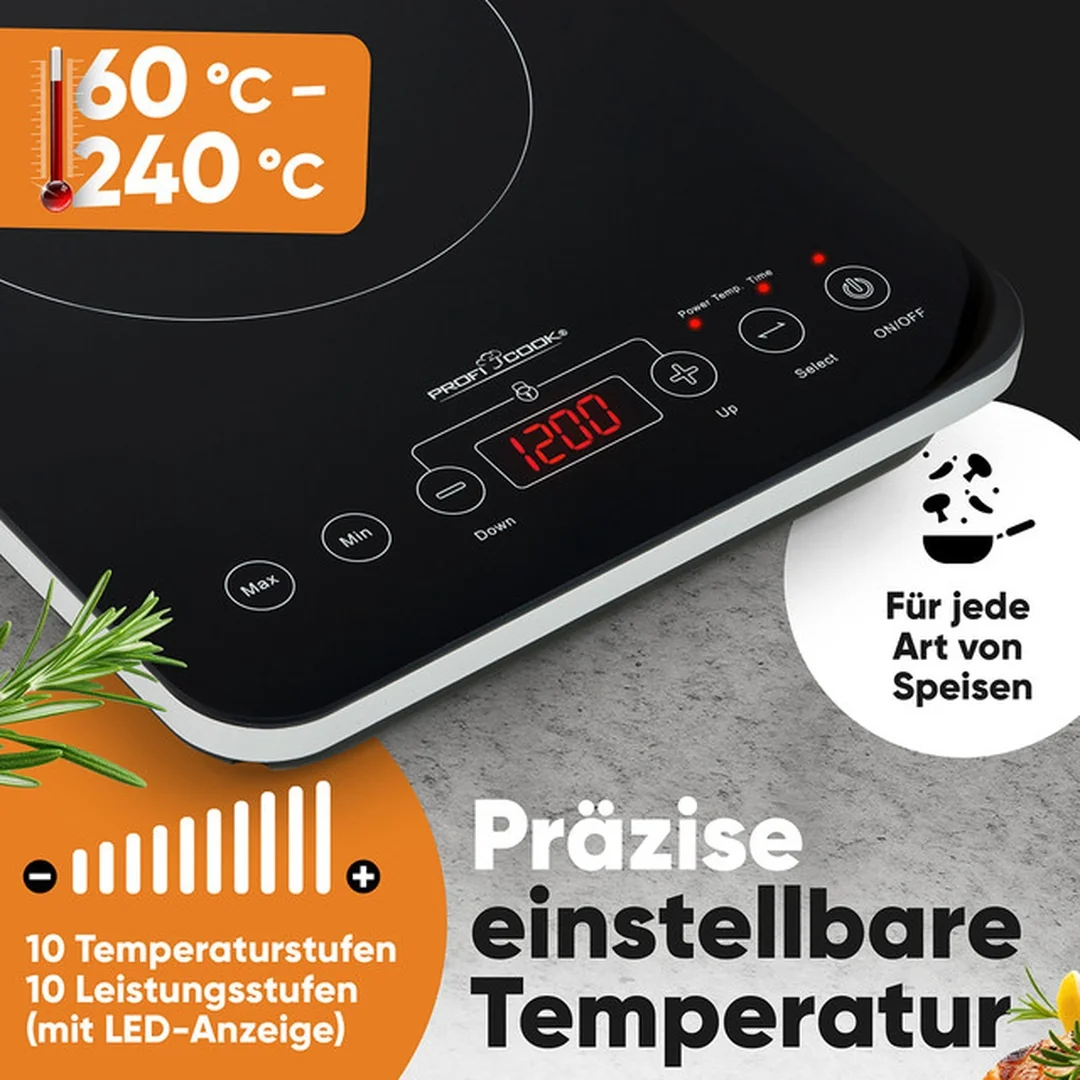 ProfiCook EKI 1062 indukčný varič 2000 W