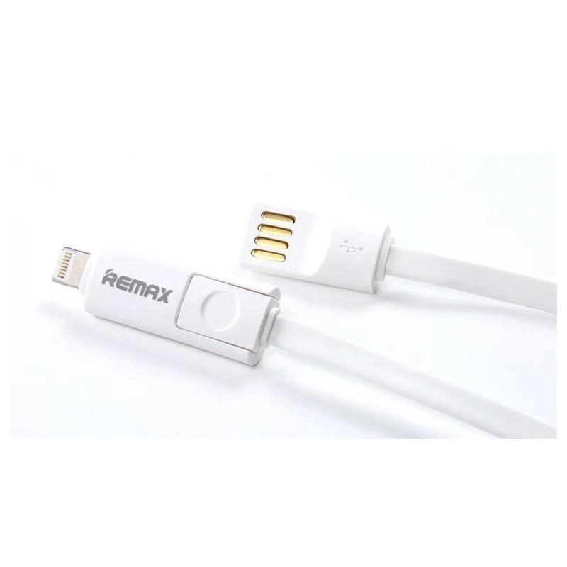 Remax napájací micro-USB kábel 1,2m biely AA-1043
