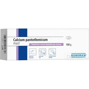 GENERICA Calcium pantothenicum masť 1×100 g, emolient s extra mandľovým olejom