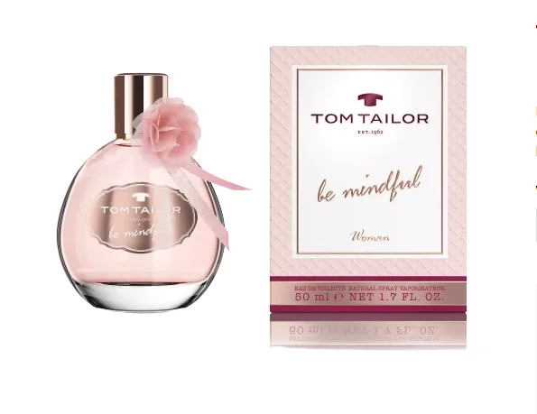 TOM TAILOR BE MINDFUL WOMAN toaletná voda 1×50ml, dámska toaletná voda