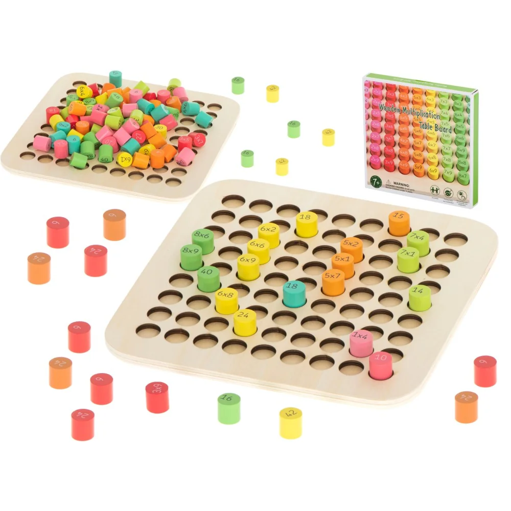 Edukaná hračka  Drevenná násobilka 100-MOVEO