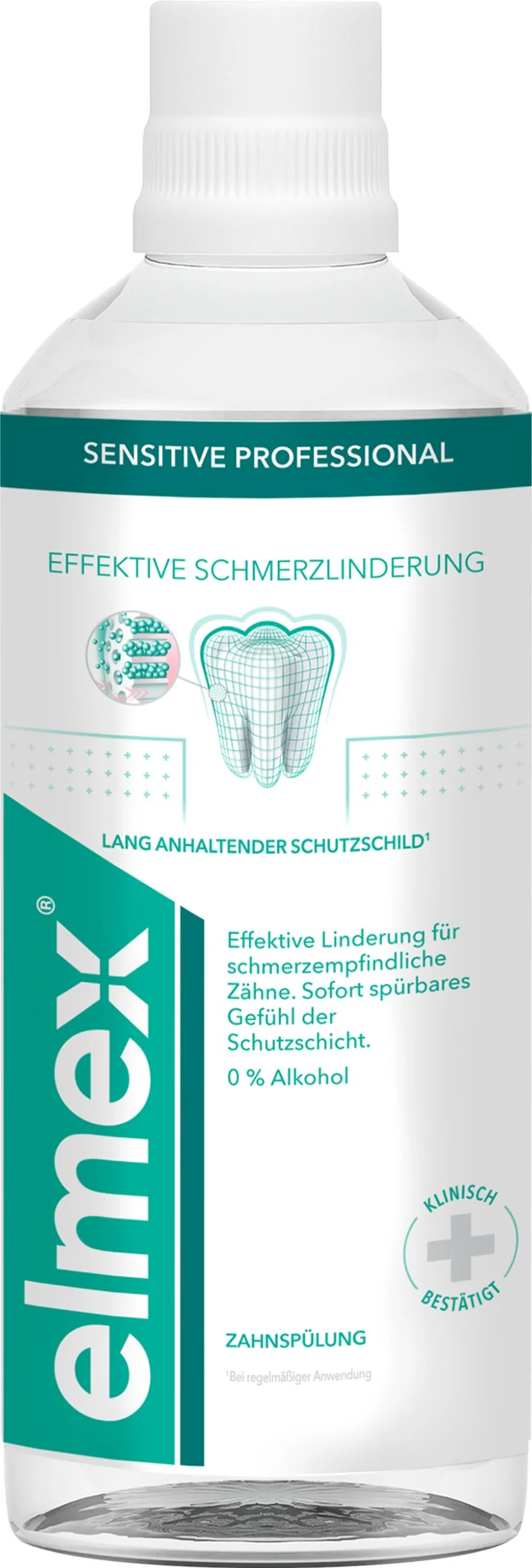 Elmex Sensitive Professional ústna voda 1x400 ml, ústna voda