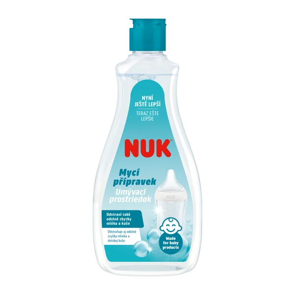 NUK Umývací prostriedok na fľaše a cumlíky 1×500 ml, umývací prostriedok