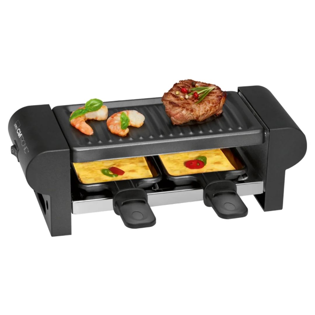 Clatronic RG 3592 raclette gril, 2 osoby, 2 panvice, 350 W