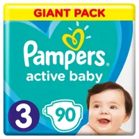 Pampers Active Baby GP S3 90ks (6-10kg)