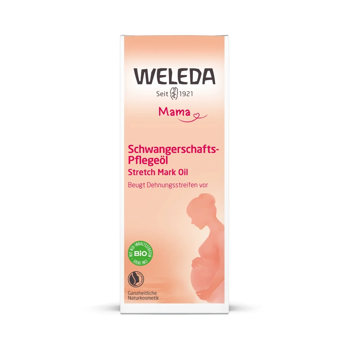 WELEDA Tehotenský ošetrujúci olej na strie 1×100 ml, (Schwangerschafts-Pflegeöl)