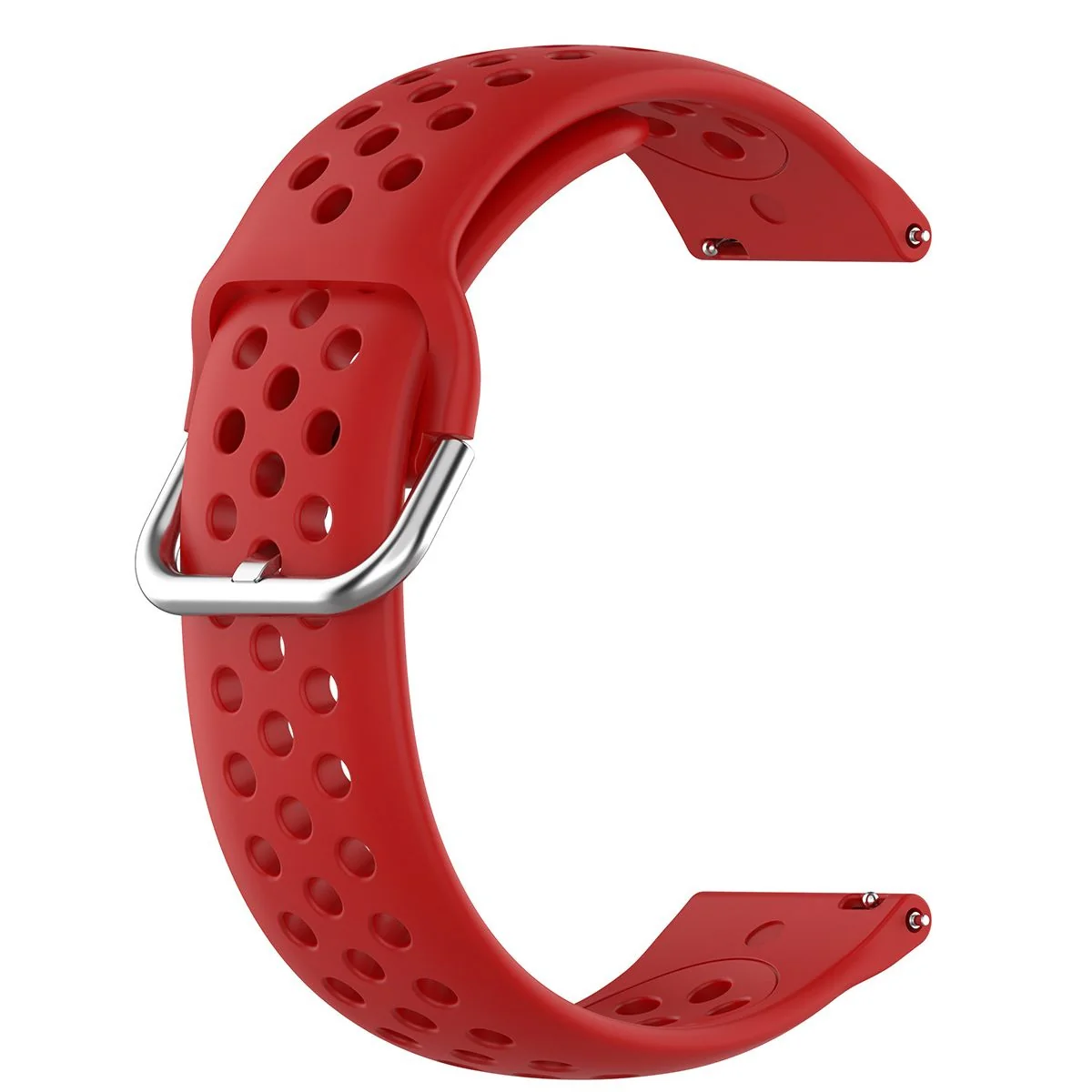 BStrap Silicone Dots remienok na Huawei Watch GT2 Pro red
