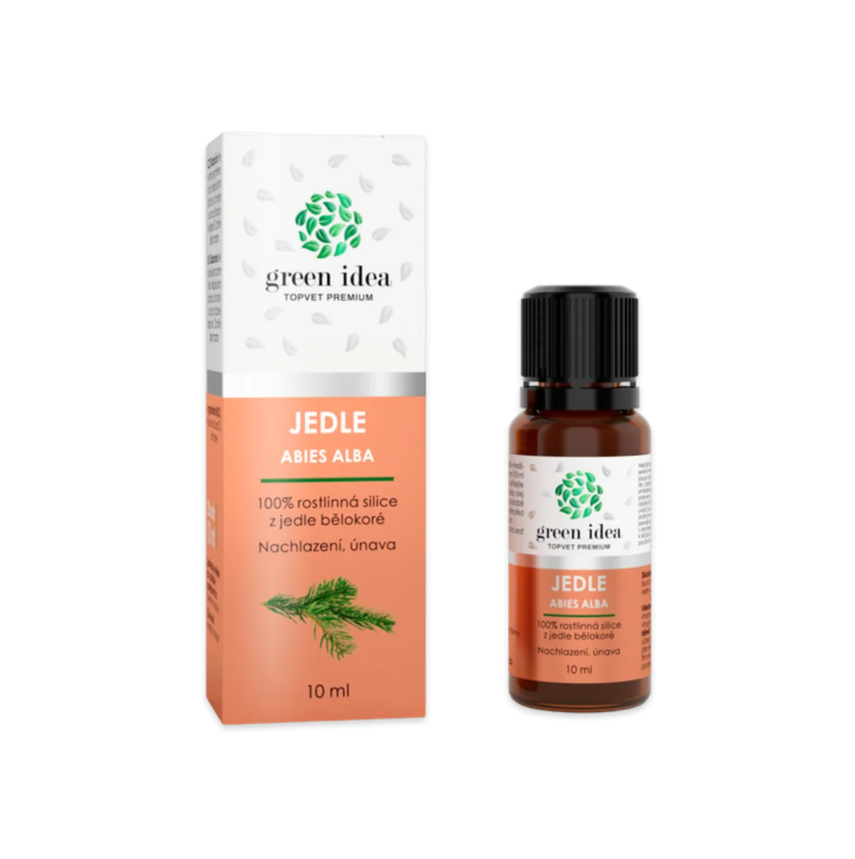 Jedľa – 100 % silica 10 ml – Green idea