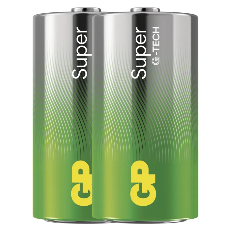 GP alkalická batéria SUPER C (LR14) 1×2 ks, alkalická batéria