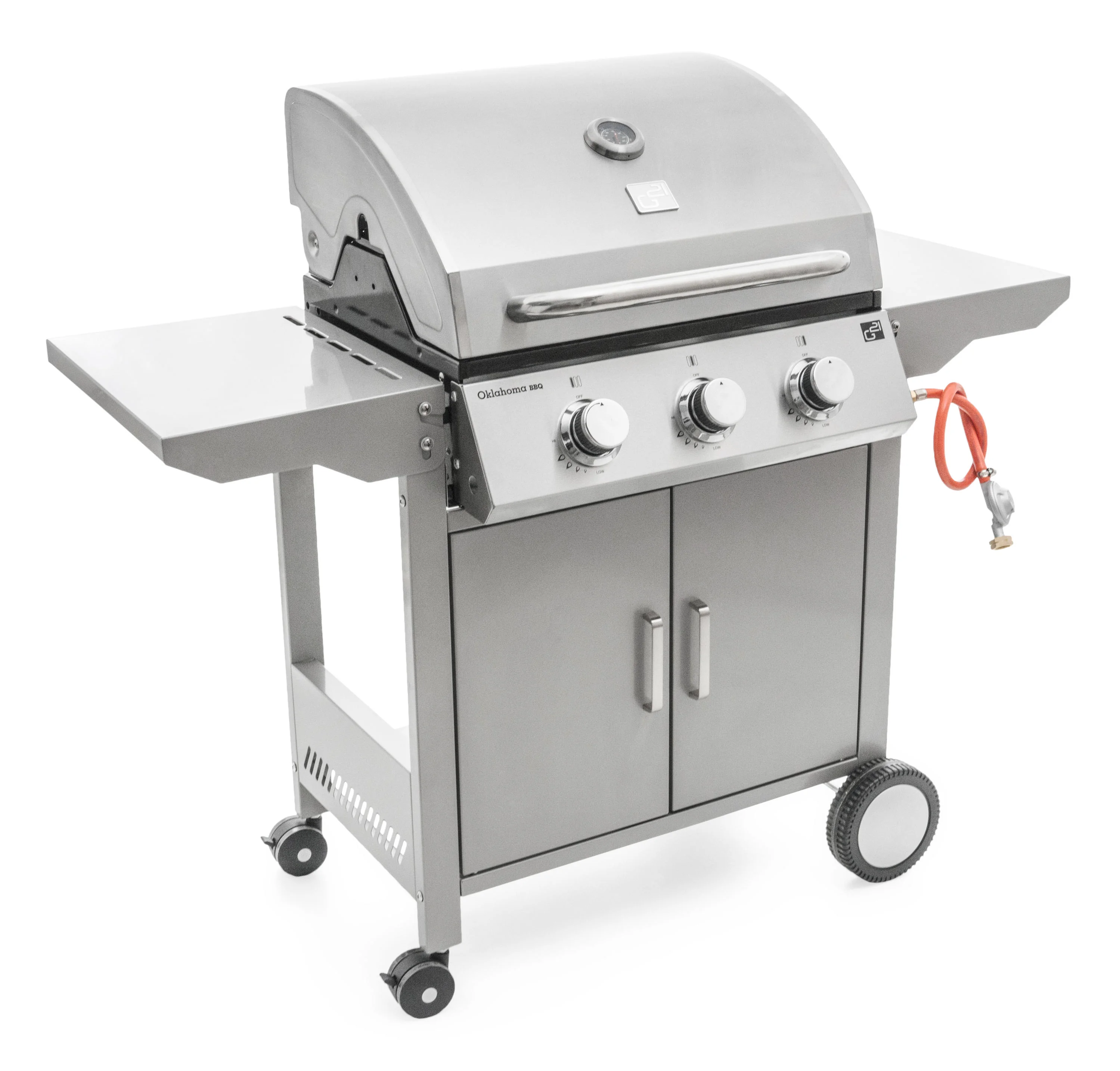 Plynový gril G21 Oklahoma BBQ Premium Line 3 horáky + zadarmo redukčný ventil GA-BBQOKL