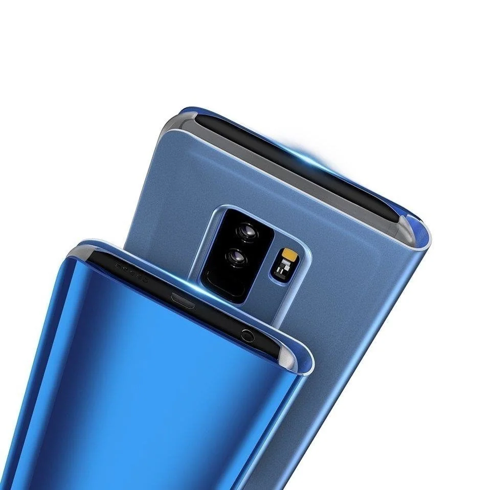 MG Clear View knižkové puzdro na Xiaomi Redmi 9C, čierne