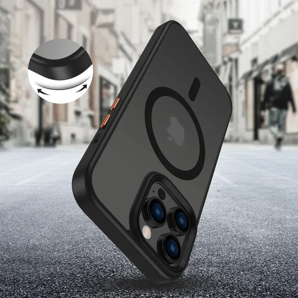 Tech-Protect Magmat XT 3-Set MagSafe kryt na iPhone 16, čierny