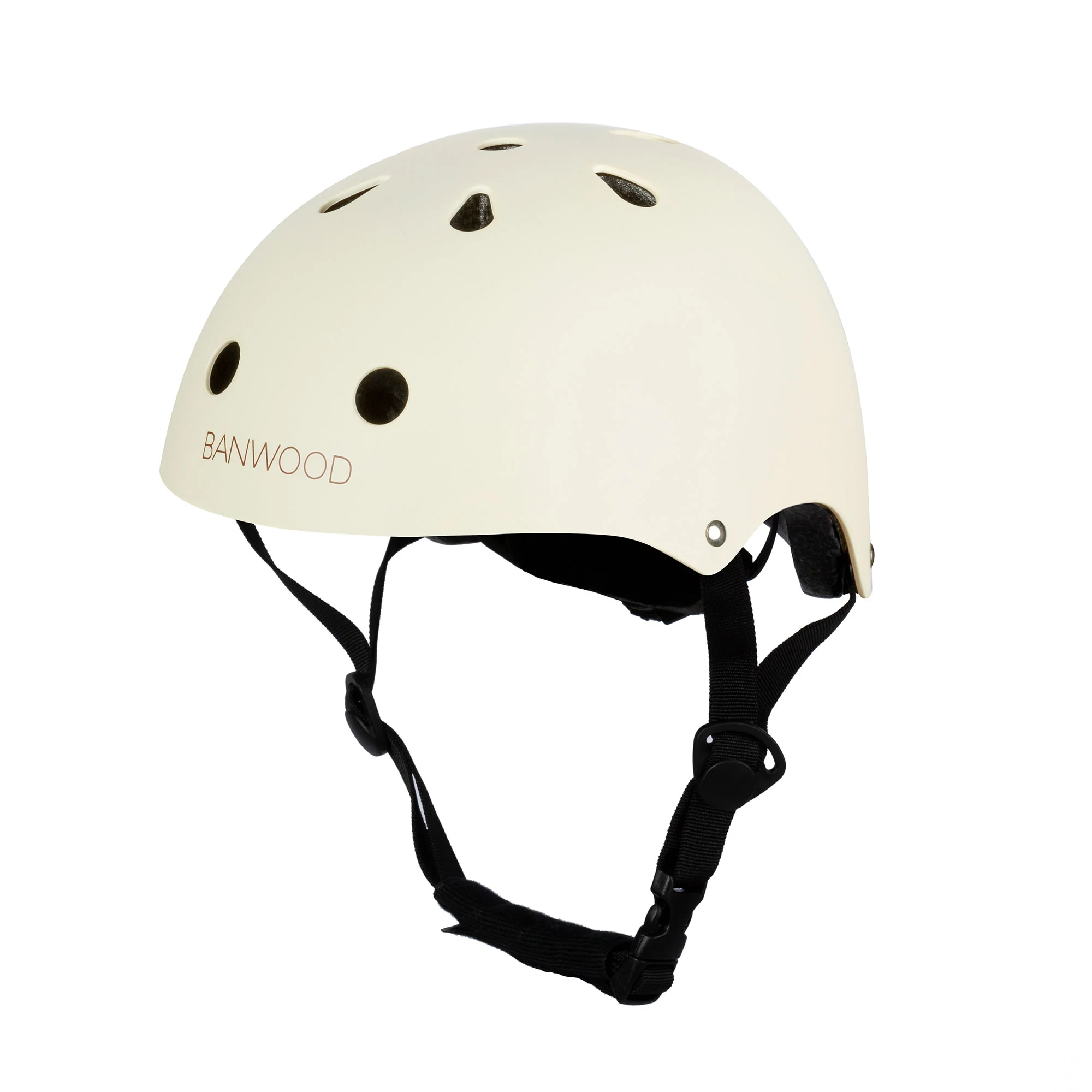 Banwood prilba 50-54 cm Cream - matná