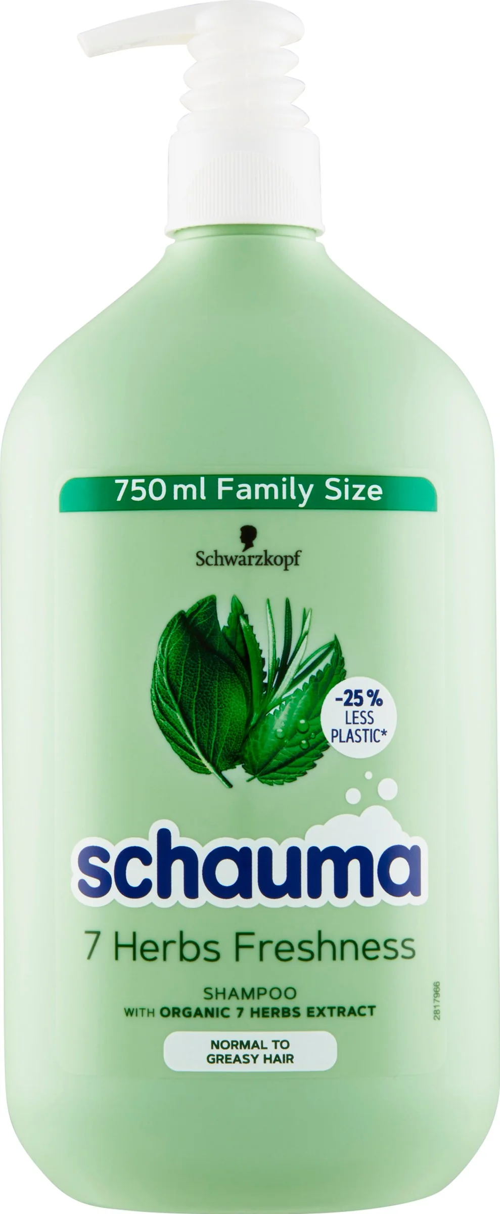 Schauma šampón 7 herbs 750 ml