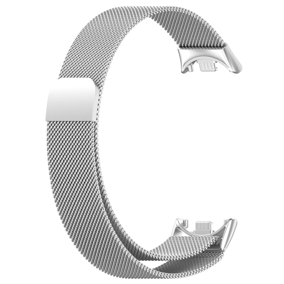 BStrap Milanese remienok na Xiaomi Mi Band 8 silver
