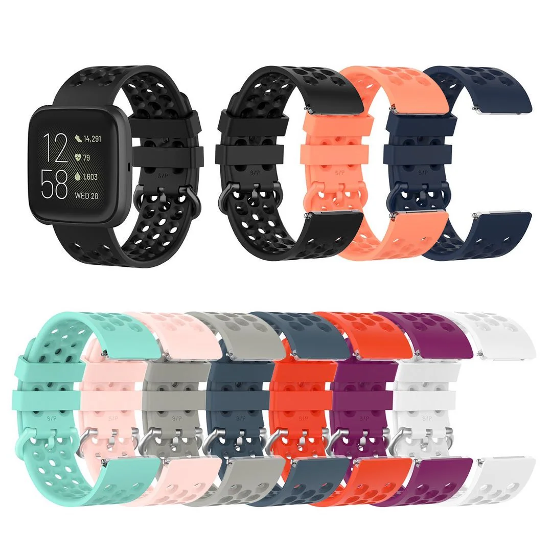 BStrap Silicone (Large) remienok na Fitbit Versa / Versa 2 Pole teal
