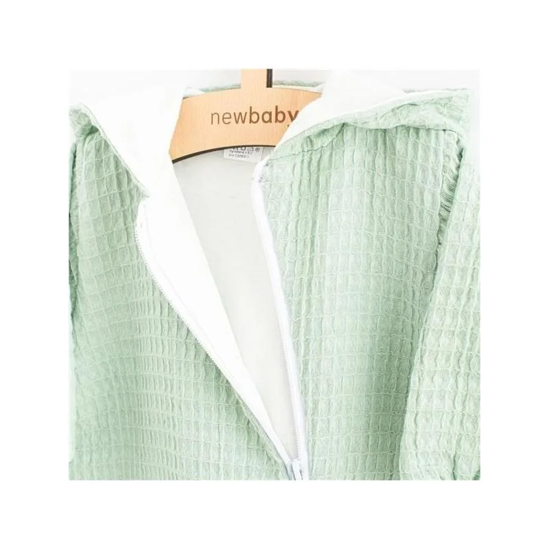 Dojčenský mušelínový overal s kapucňou New Baby Comfort clothes