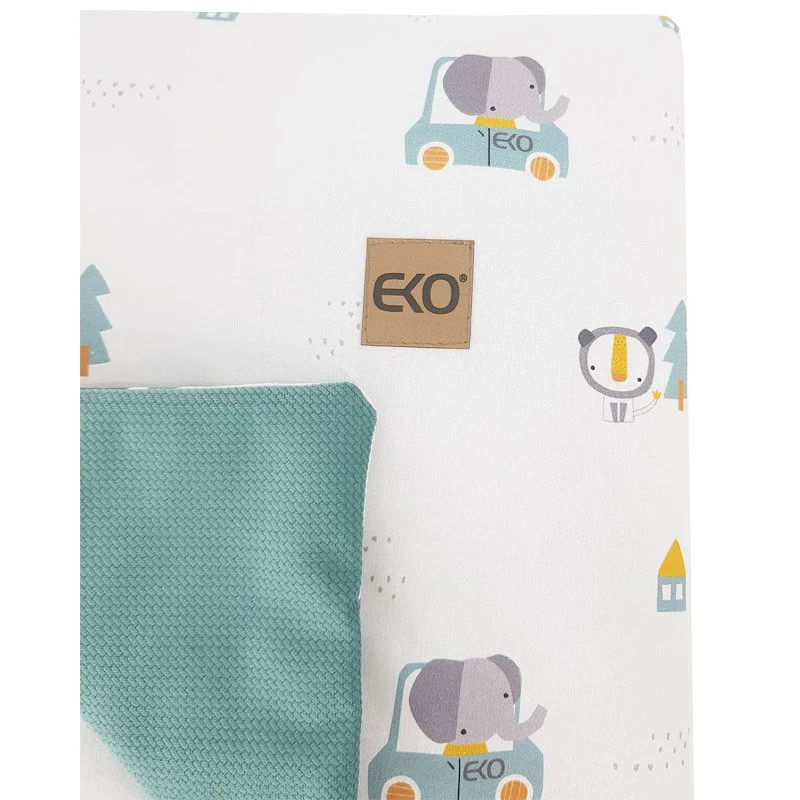 Deka bavlnená obojstranná podšitá velvet Cars 100x80cm