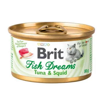 Brit Konzerva Fish Dreams Tuna & Squid 80g 1×80 g