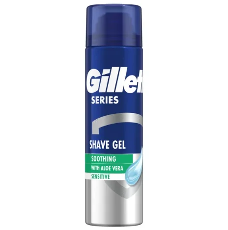 Gillette Series Gel Sensitive 200ml 1×200 ml, gél na holenie