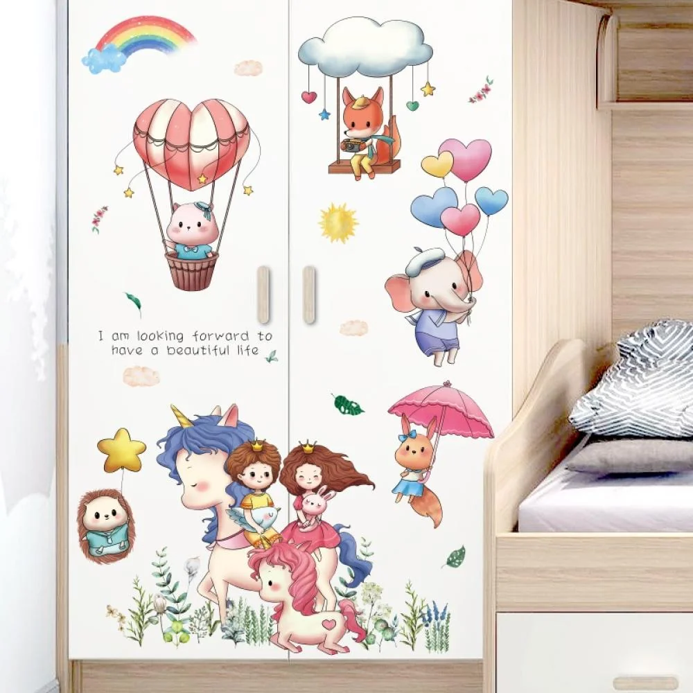 Samolepka na stenu Fairy tale, tapeta 65x80 cm, PVC