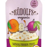 Rudolfs BIO kapsička Mango, celozrnná ovsená kaša
