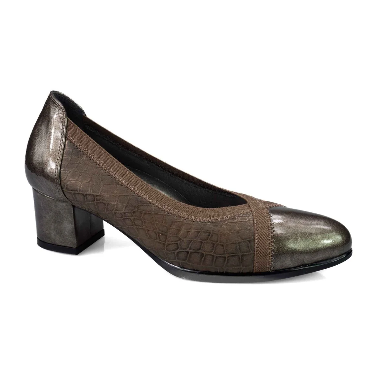 Dámske lodičky 80333 taupe, veľkost: 38