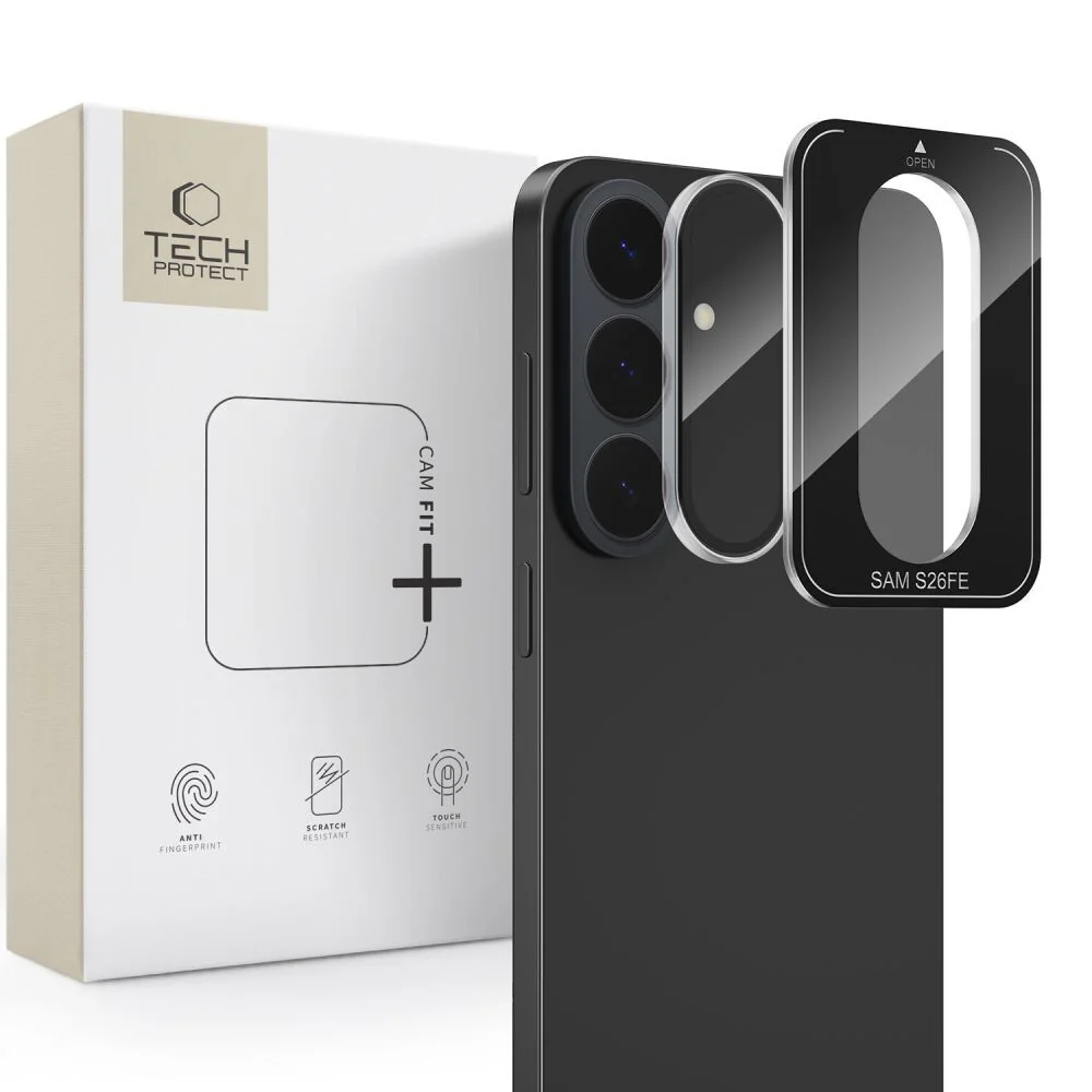 Tech-Protect CamRing Fit ochranné sklo na kameru na Samsung Galaxy S26 FE