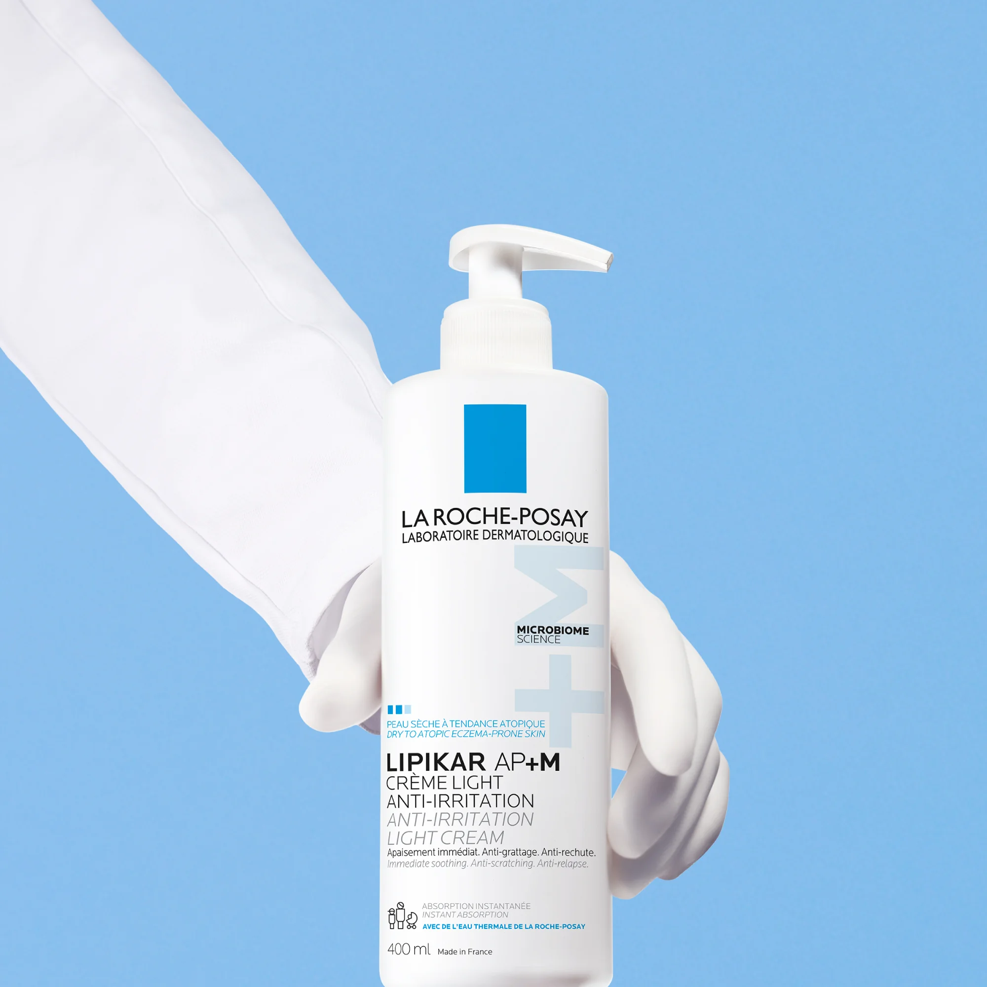 LA ROCHE-POSAY LIPIKAR AP+M balzám - LEHKÁ TEXTURA 400 ml