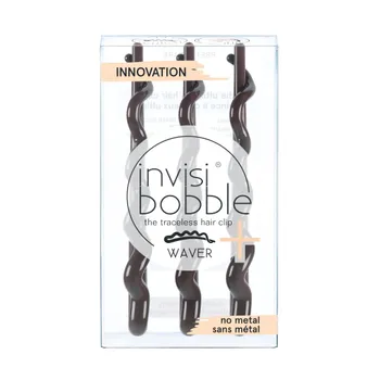 invisibobble® WAVER PLUS Pretty Dark 1×3 ks, sponky do vlasov