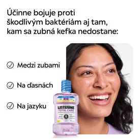 LISTERINE® TOTAL CARE MILD BEZ ALKOHOLU 1000 ml
